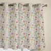 Flowers Foliage Texture Curtains for Bedroom Living Room Window Curtain Treatments Blinds Kitchen Home Decor Drapes