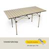 ZISIZ Outdoor Folding Camping & Picnic Table