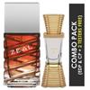 Ajmal Zeal EDP Aquatic Woody Perfume 100ml for Men and Aura Concentrated Perfume Oil Floral Fruity Alcohol-free Attar 10ml for Unisex