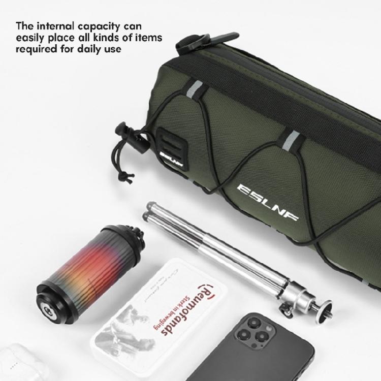 Road Bike Handlebar Bag Waterproof Bike Front Bag Portable Shoulder Bag Durable