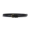 Versatile Thin Leather Belt for Women: Retro Korean Style for Jeans, Trousers and Dresses