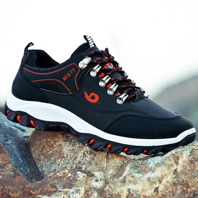 Bahar Kore Versiyonu Erkek Outdoor Yürüyüş Ayakkabıları Günlük Koşu Spor Ayakkabıları Tide Ayakkabıları Kaymaz Erkek Ayakkabıları