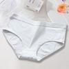 Ladies Spring and Summer Simple Pure Color Full Cotton Crotch Waist Triangle Briefs