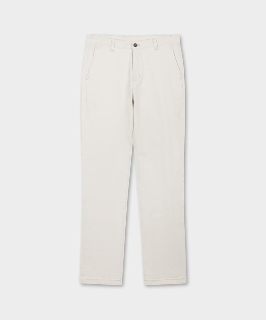 BROOKS BROTHERS Garment-Dyed Pants (Ivory) (Bbpcmbf301)