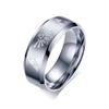 The Legend of Zeldas Triforce Triangle Symbol Band Ring for Men Women 316L Stainless Steel Finger Rings Cosplay Party Jewelry