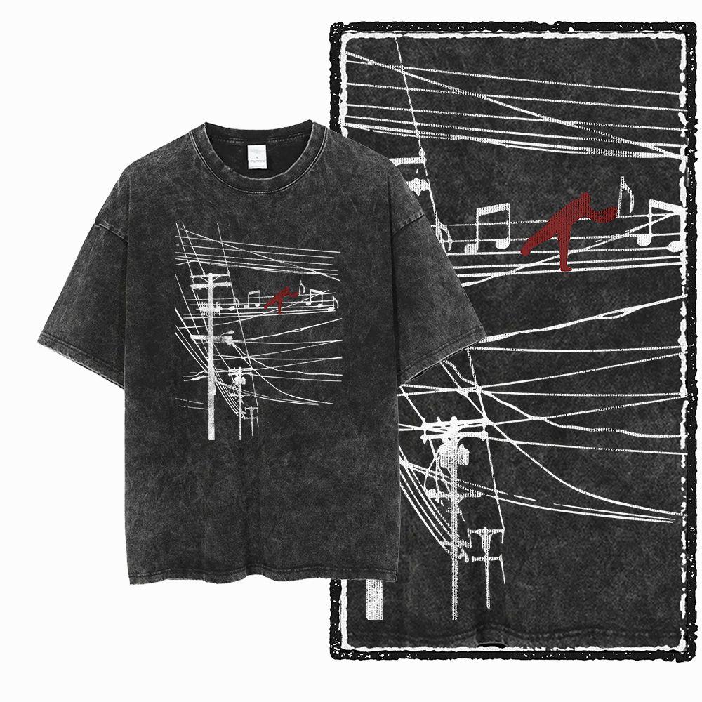 G Exclusive Cool Vintage Cotton Mens COOLMIND Graphic Tshirt Acid Washed Streetwear Big Size Oneck mens Tee Tshirt