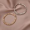 ZAKOL New Trendy Block CCB Beads Bracelet Bangles Punk Hip Hop Fashion Women Men Bracelets Party Accessories