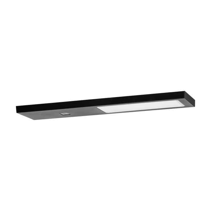 Plana Lampka Podszafkowa Led 4W, 240Lm, 4000K, Czarna Ad-Om-6476L4/B