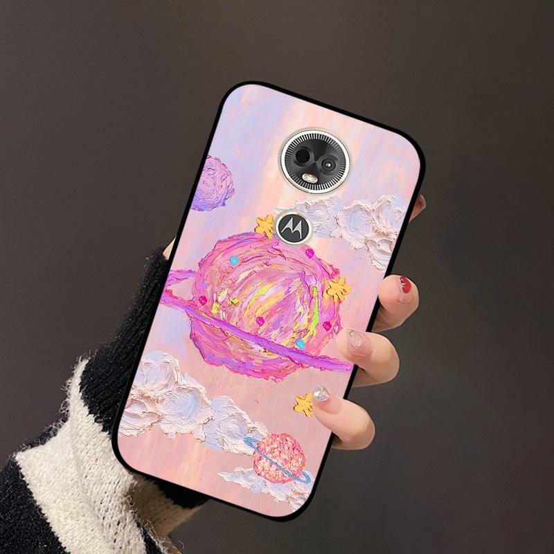 For Motorola Moto E5 Plus Case Silicon TPU Beautiful Landscape Phone Cases On for Moto E5 Play Plus Portector Soft Cover E5plus