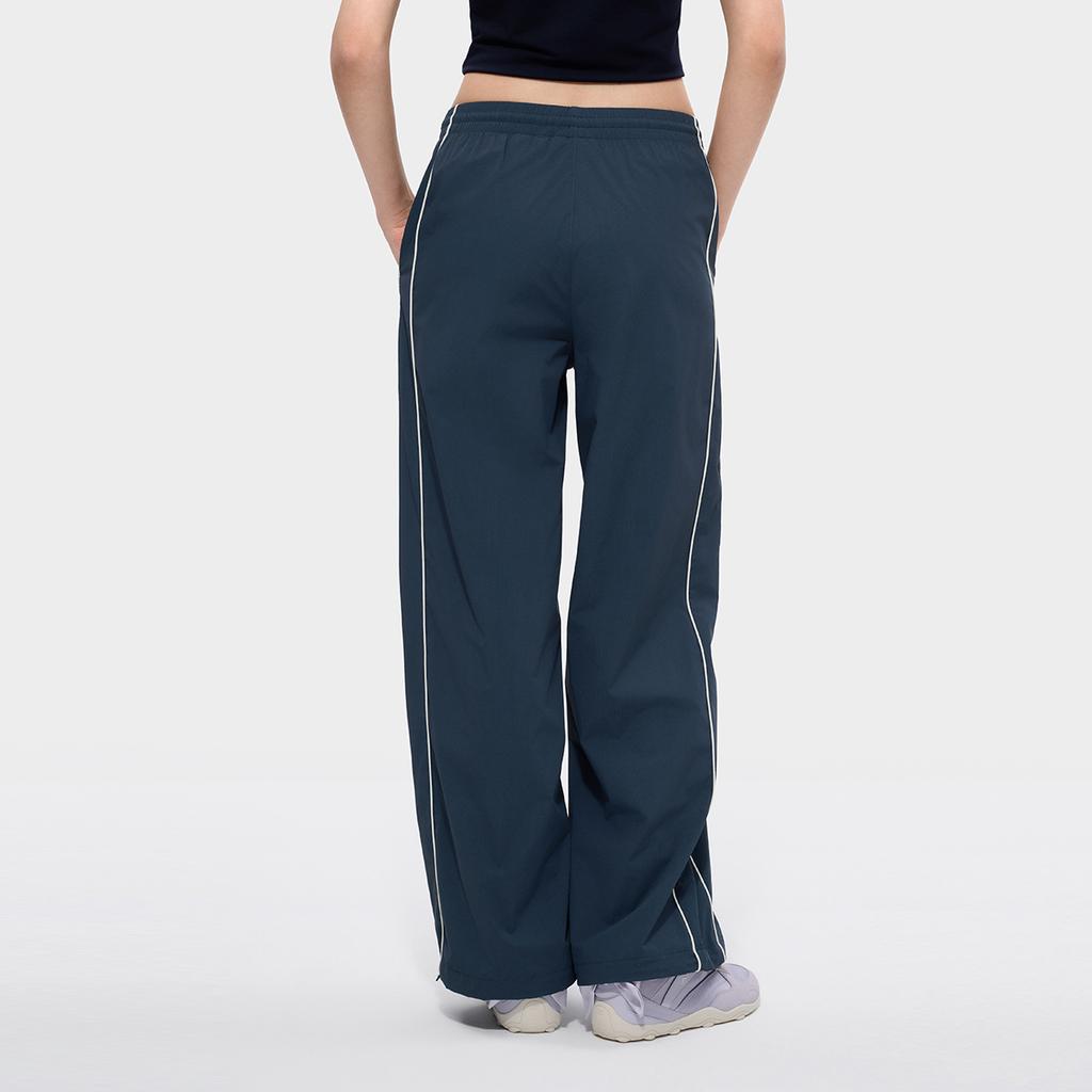FILA Fusioneer Cool Fashion Simple Trend Classic Retro Sports Versatile Comfortable Loose Woven Casual Pants Women bottoms T11W625802F-BU