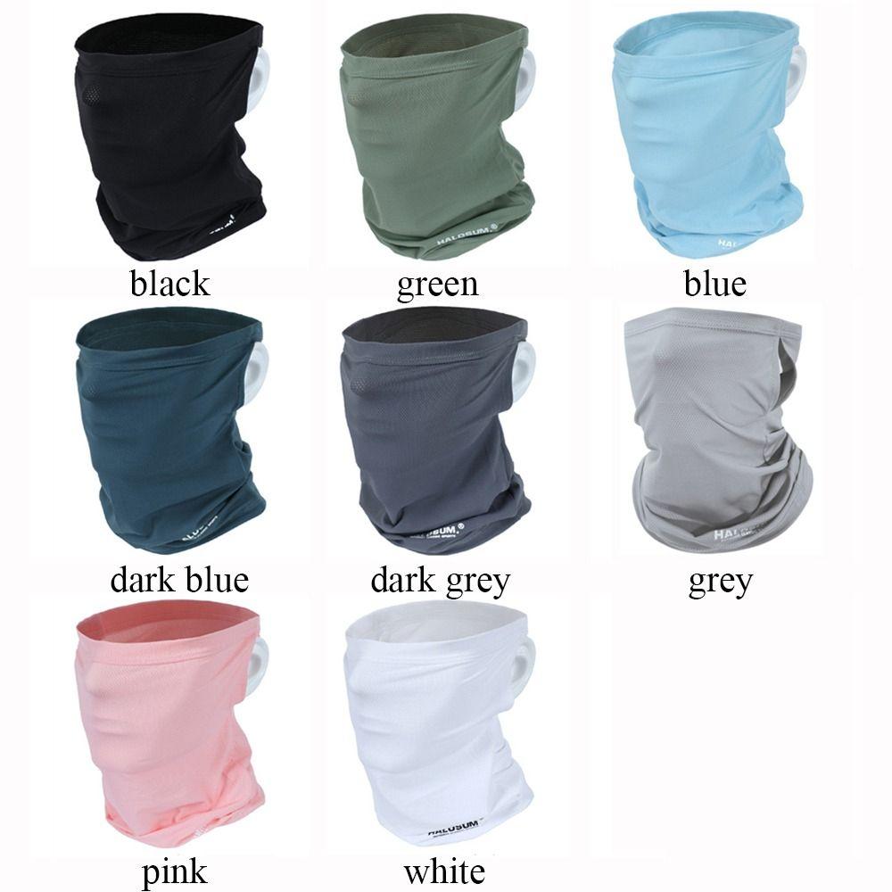 Ice Silk Bike Mask Windproof Dustproof Sun UV Protection Fashion Balaclava  Outdoor Sport