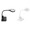 USB Charging 5 Times Zoom Magnifying Tool With Selectable Light Tone For Detailed Work Crafts Reading Elderly Artisans