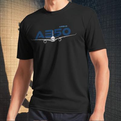 Airbus A350 Active T-Shirt Logo Men's T-Shirt Funny Size S To 5XL