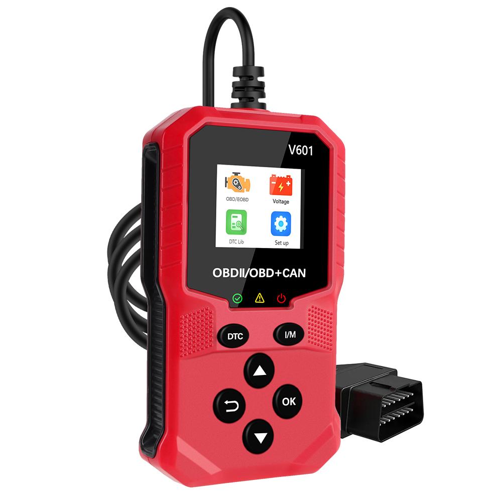 Многоязычный считыватель кодов ODB2 V601 Диагностический сканер OBDII/EOBD Сканер OBD2 Сканер двигателя OBD 2 Автомобильный диагностический инструмент
