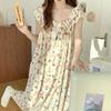 Plus Size 300 Jin Women's Ice Silk Nightgown - Summer Thin & Extra Large