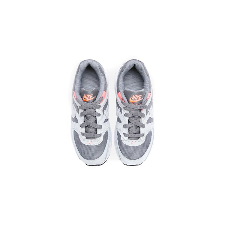 Nike Air Max Command Flex Comfortable Lightweight Kids Casual Shoes Kids Casual Shoes Gray White 844350-001