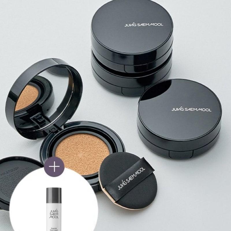 [Jung Saem Mool] Essential Skin Nude Longwear Cushion 4 Types (Refill Included)_For Oily Skin (Choose 1)