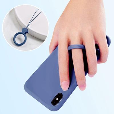 Anti-lost Universal Silicone Ring Mobile Phone Lanyard Pendant Ring Strap Keys Phones Strap