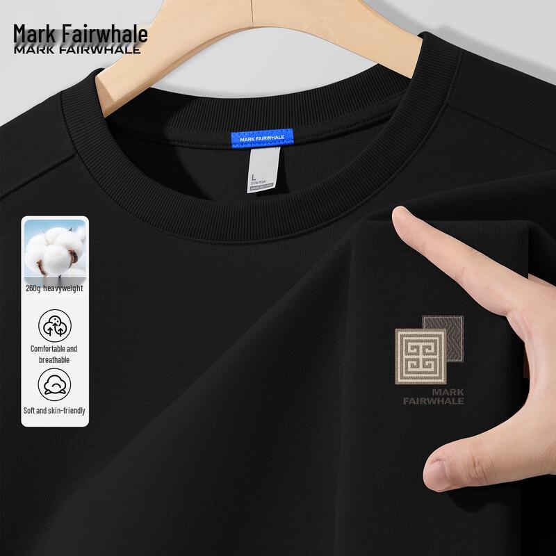 Mark Fairwhale Men s Casual Long Sleeve T-Shirt 3XL