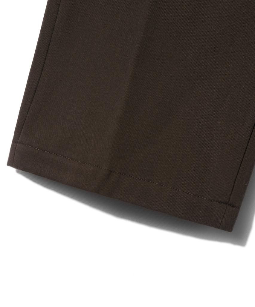 TRILLION Essential Semi-Wide Slacks (Brown)