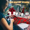 Christmas Decor Fat Fabric Bundles Buffalo Plaid Fat Quarters Square Charm Yarn-Dyed Checked Quilting for DIY Crafting Sewing