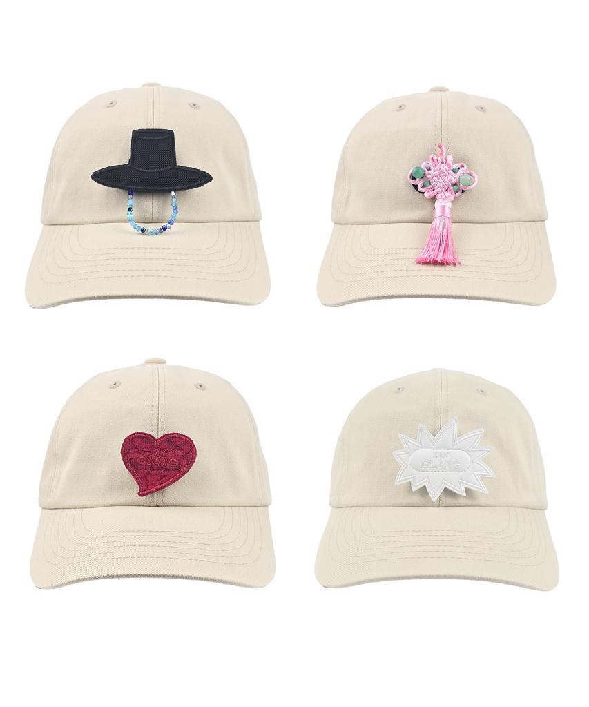 Jangeulang Beige Basic Ball Cap