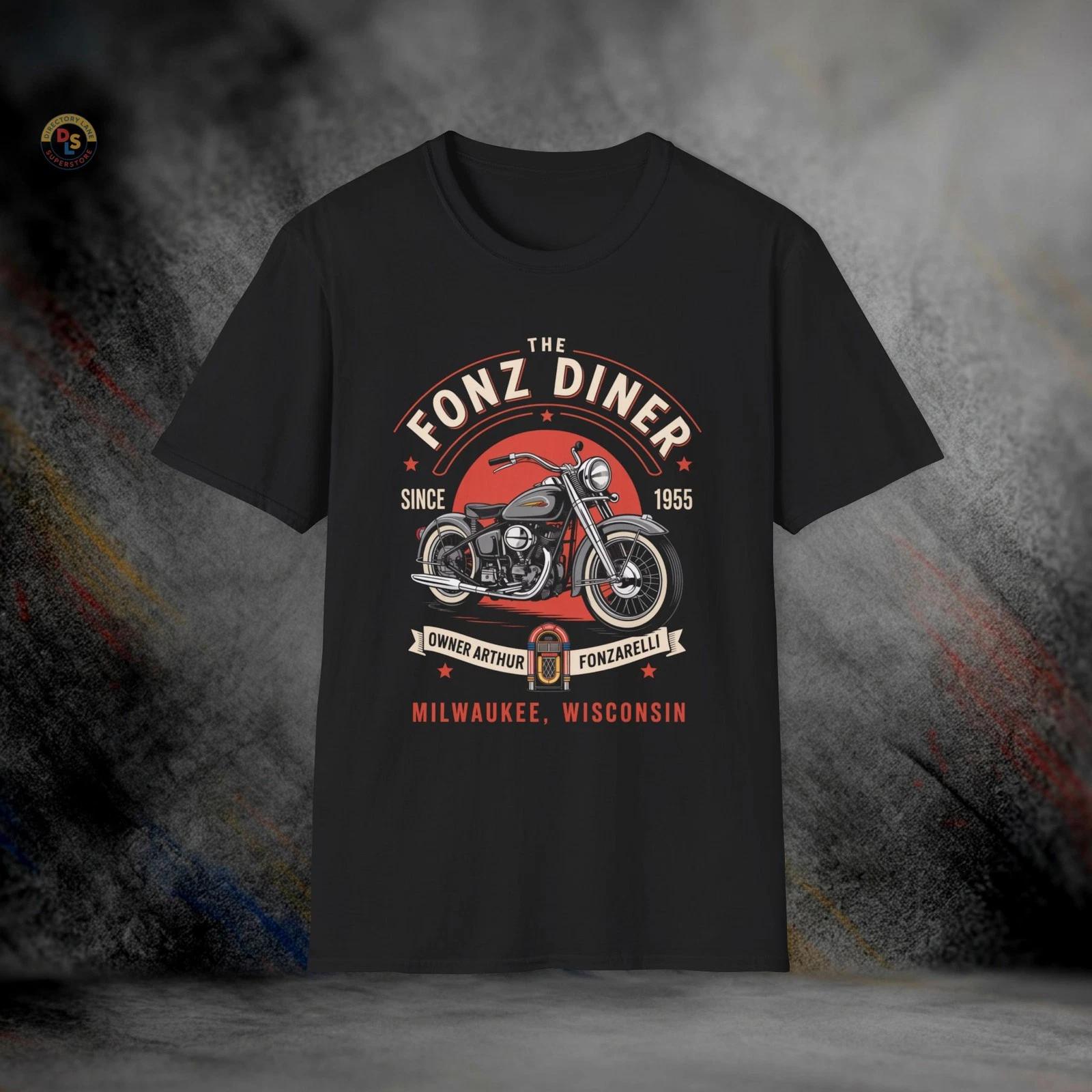 The Fonz Diner Happy Days T-Shirt | Softstyle Tee M