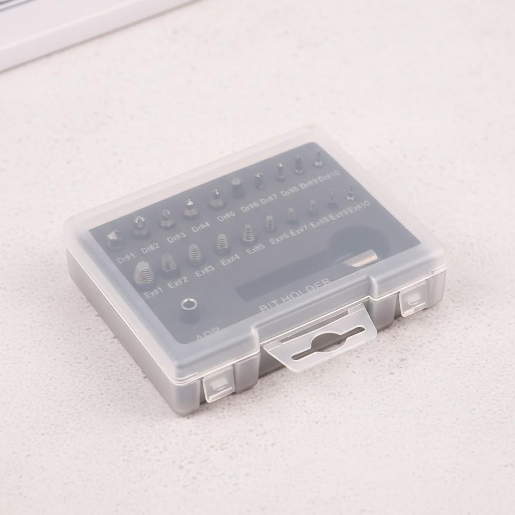 

22PCS Screw Extractor Remover Drill Bit Set for Stripped Broken Bolts Remover Disassemble Stud Slip Teeth Demolish Tools