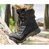 Fashion Men's Outdoor Shoes Breathable Light Desert Boots Hiking Shoes Black Camping Boots Training Shoes