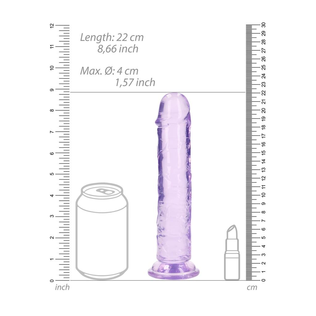 RealRock - Realistic dildo with suction cup 20 cm
