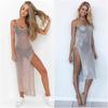 Glitter Women Beach Skirt Summer Swimsuit Coverups Fashion Beach Cover Up  for Women