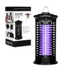 Qualitell Waterproof Outdoor Garden Fly Trap Lamp Yard Mosquito Trap Electric Shock Insect Killing Mosquito