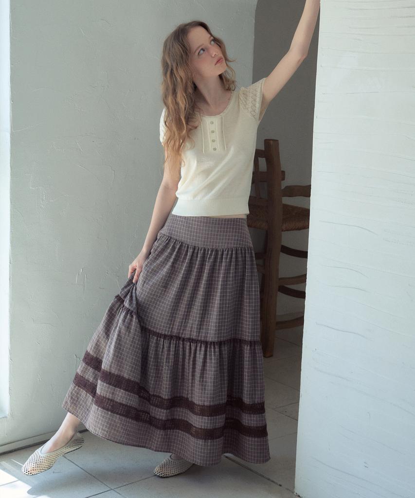 Aueonoseuteljia Rielle Summer Wool Half Knit_Ivory(Oc26Kn25)