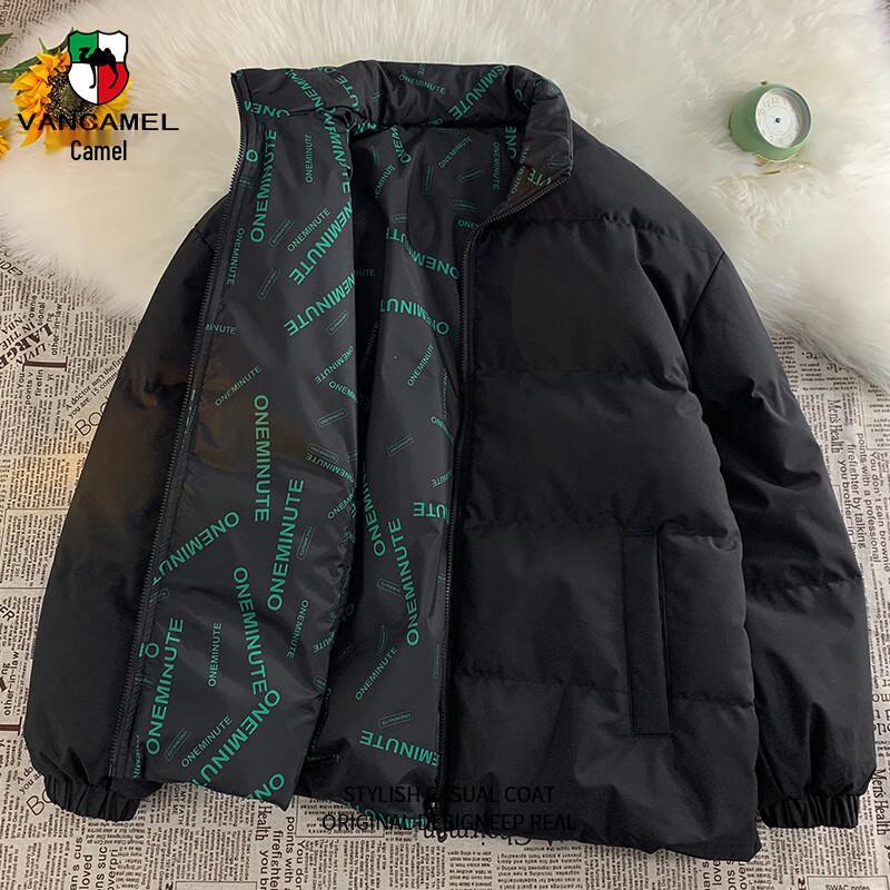 VANCAMEL Men s Reversible Winter Puffer Jacket 2XL