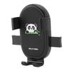 Cycle Phone Holder Shock Absorbing Quick Release All Around Protective Panda Pattern Handlebar