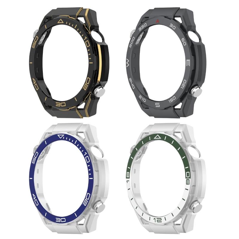 Watch Protector Cover Case for Watch GT5 46MM Protector Bumper Frame Cover Shell Smartwatch Scratchproof Housing
