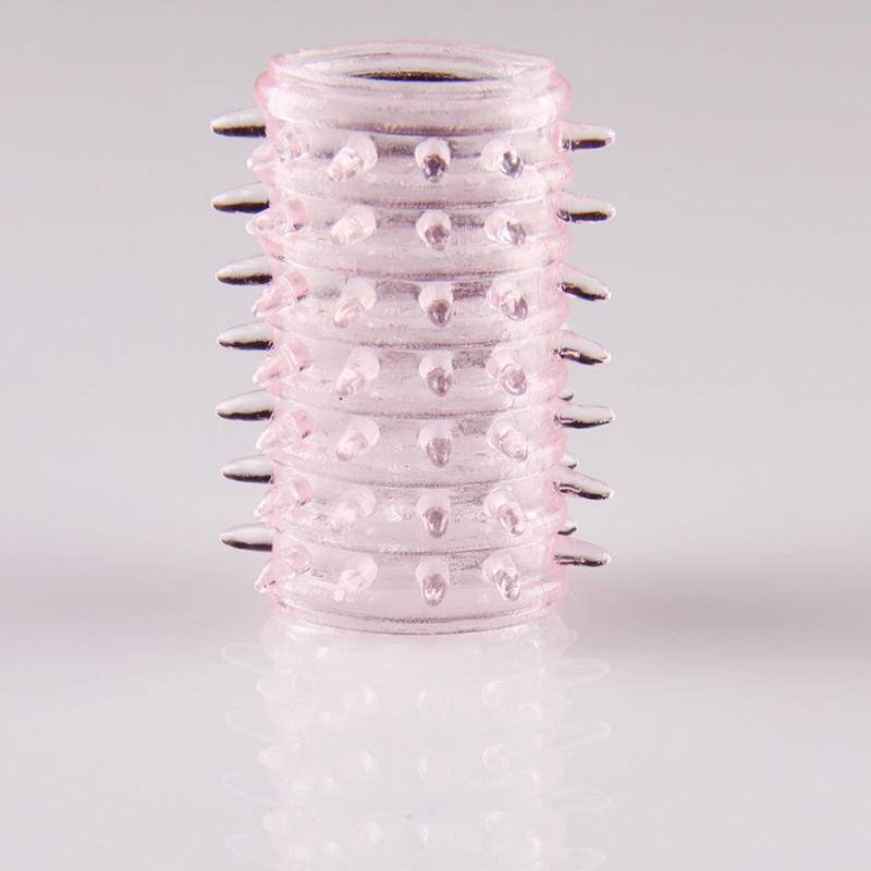 1Pcs Male Silicone Penis Sleeve Ring Men Delay Lock Fine Adult Sex Product