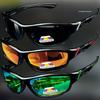 Polarized Wraparound Sports Sunglasses for Outdoor Activities
