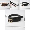 Stylish Narrow Waist Belt For Women With Unique Floral Buckle For Casual Outfits