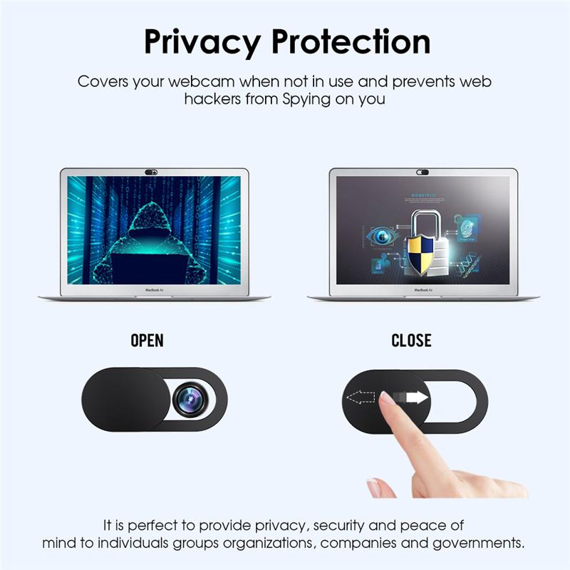 5PCS Webcam Cover Universal Phone Antispy Camera Cover For Web Laptop Tablet lenses Privacy Sticker