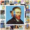 10/30/50pcs Vintage Oil Painting Stickers Aesthetic DIY Scrapbooking Phone Laptop Luggage Cartoon Decoration Decal Sticker Toys