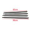 4Pcs Window Rubber Seals Trim For Toyota Land Cruiser LC95 1996-2002 Weatherstrip Seal Side Door Glass Belt 75711-60030