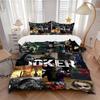 3-teiliges Joker Bettwäsche-Set, 1 Bettbezug + 2 Kissenbezüge (Kein Einsatz), Hochauflösender Druck, Set für Zuhause & Wohnheim yy251208001