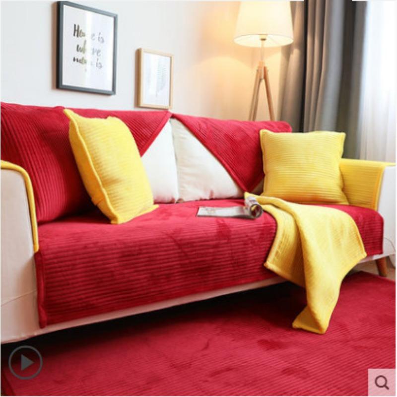 

Минималистичная однотонная прямая современная плюшевая подушка для дивана, нескользящая подушка из ткани, бархатный чехол для дивана с кристаллами 70*70