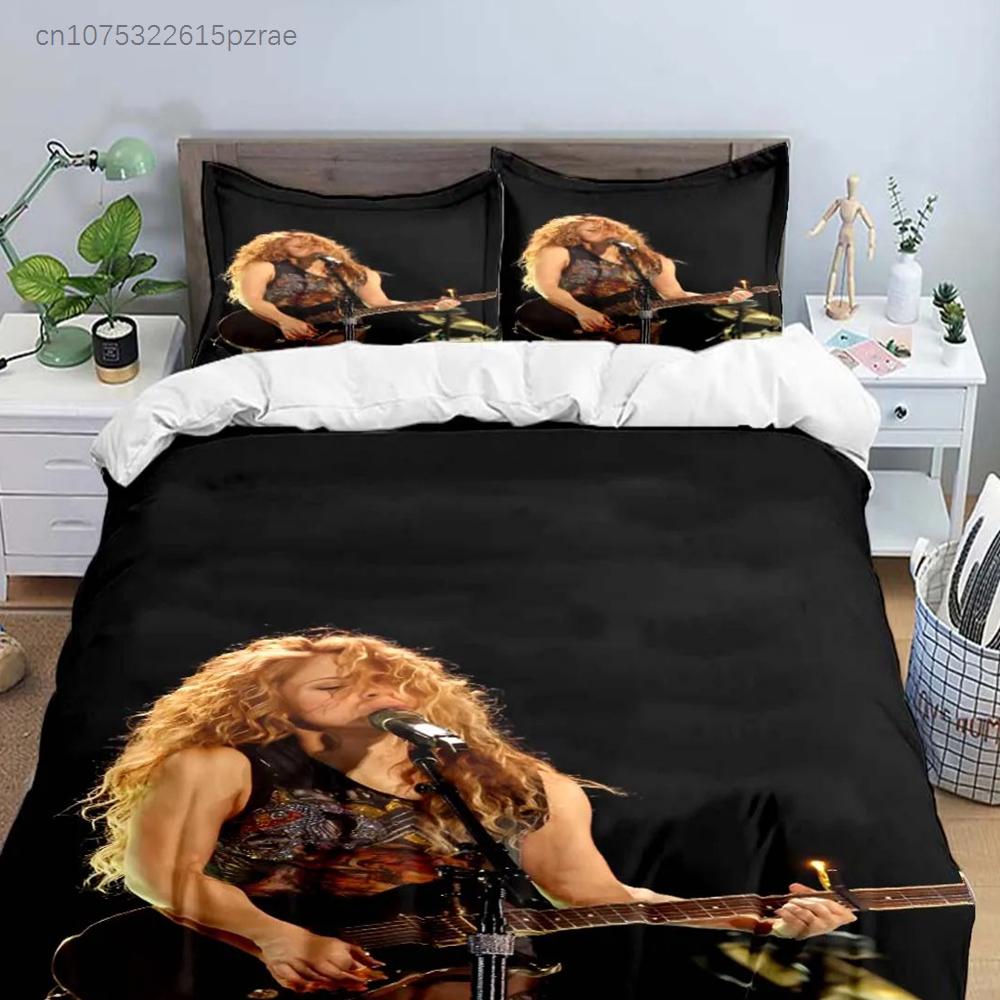 Colombia Pop Female Singer S-Shakira Pattern Bedding Sets Bed Supplies Set Duvet Cover Comforter Set Bedding Set Luxury Gift