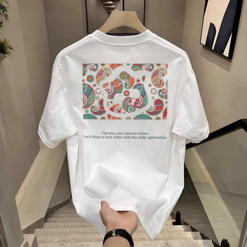 

Unisexs Cotton Tshirts Fitted Black 5XL T Shirt for Unisex Casual Summer Wear Fashion Anime Print White Tee Shirts Unisex Clothing S