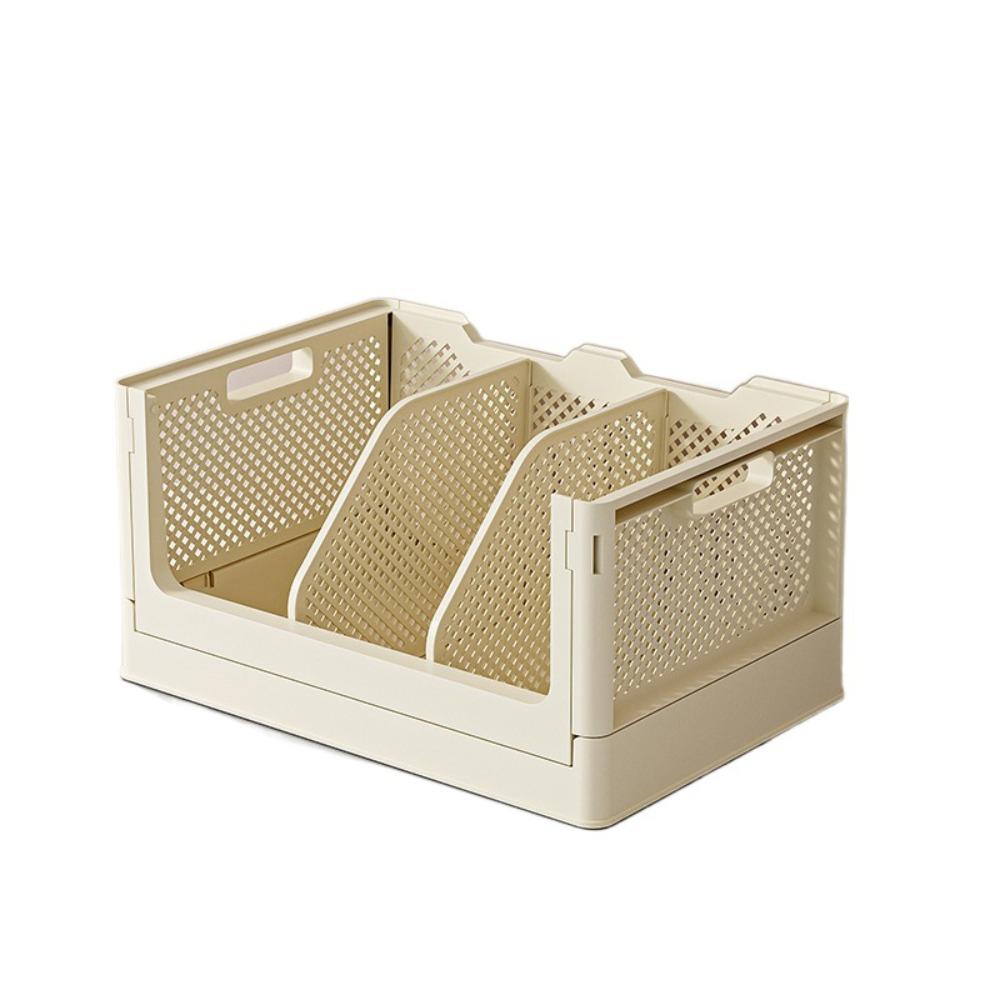 Portable Book Frame Multi-purpose Books Sorting Box Foldable Storage Basket Clothes