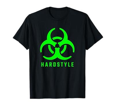 T-shirts Hard Style pour Hommes et Femmes Marchandise Biohazard
