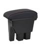 BTtime Suzuki Jimny Compatible with JB64W and Black Leather Console Box with Compatible with OEM USB Easy for the New Jimny Armrest, JB74W, Storage,