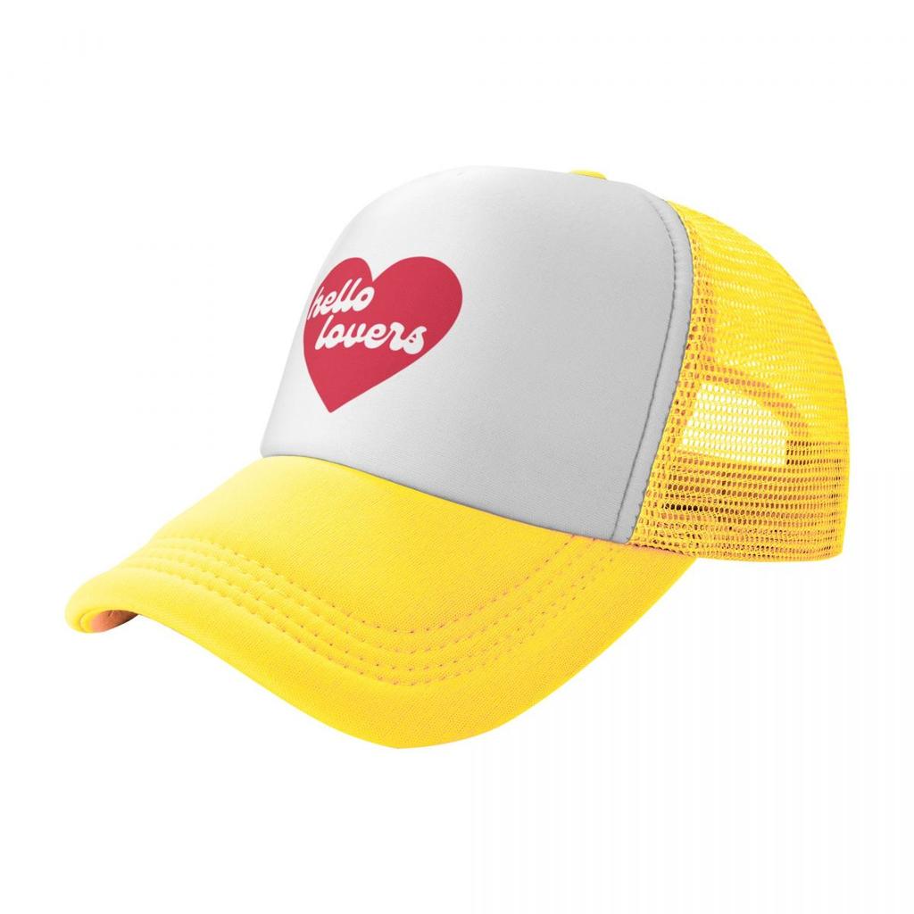 Hello Lovers Heart Baseball Cap Western Hat Tactical Cap Luxury  Womens Beach Outlet Mens